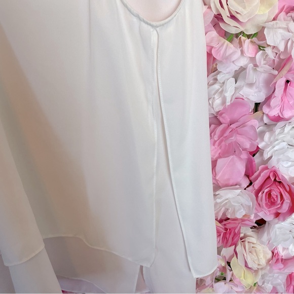 Maison Cinqcent Sleeveless Blouse Sz M - Picture 4 of 6